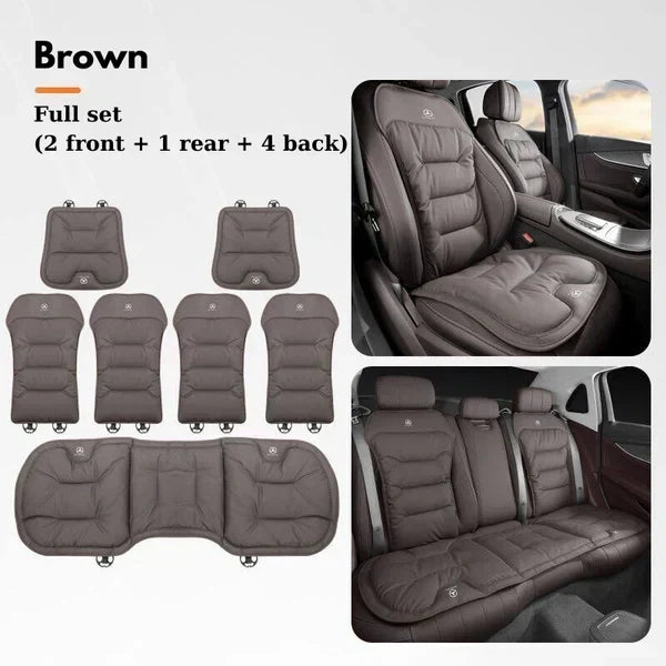 🔥HOT PRODUCT🔥 – Skin-Friendly & Dirt-Repellent Leather Seat CushionsSML