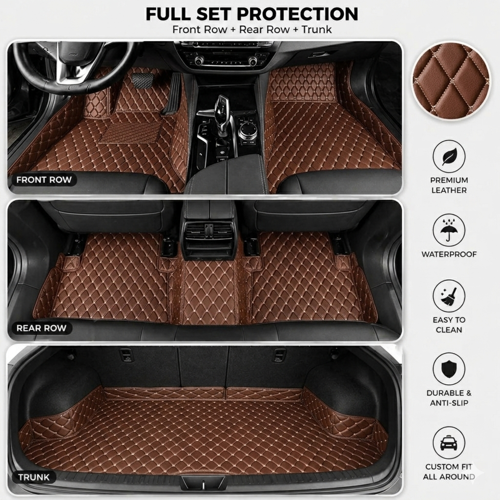 Elvie Heavy Duty Universal Fit Car Mats, SUVs, and TrucksMn2