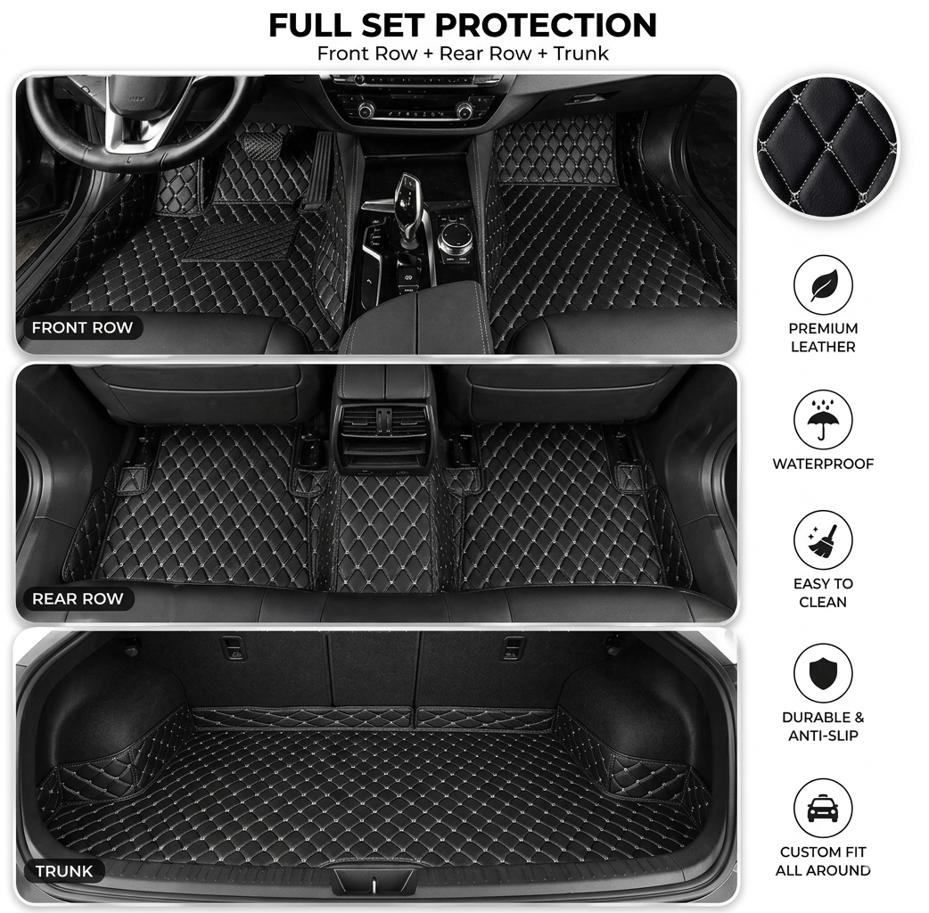 Elvie Heavy Duty Universal Fit Car Mats, SUVs, and TrucksMn2