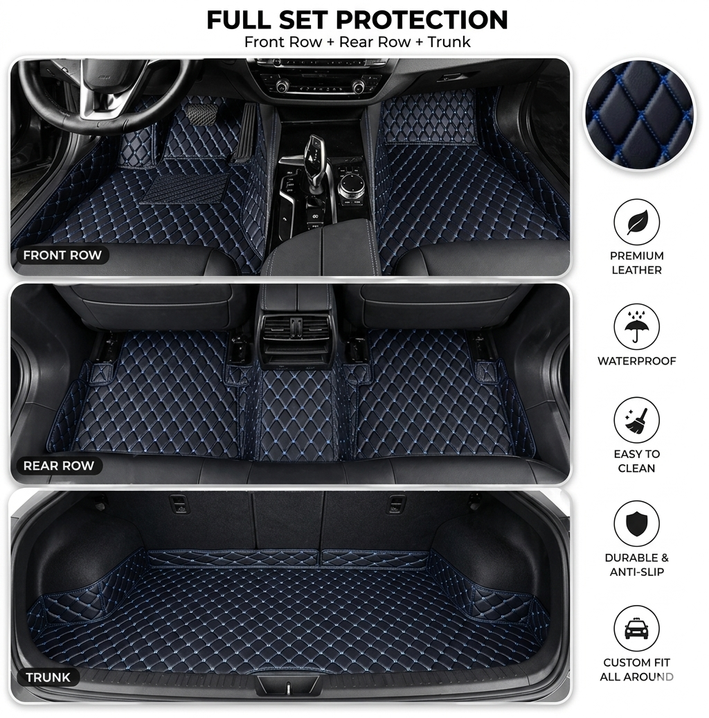 Elvie Heavy Duty Universal Fit Car Mats, SUVs, and TrucksMn2