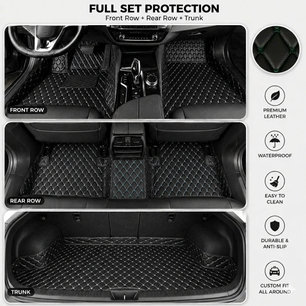 Elvie Heavy Duty Universal Fit Car Mats, SUVs, and TrucksMn2