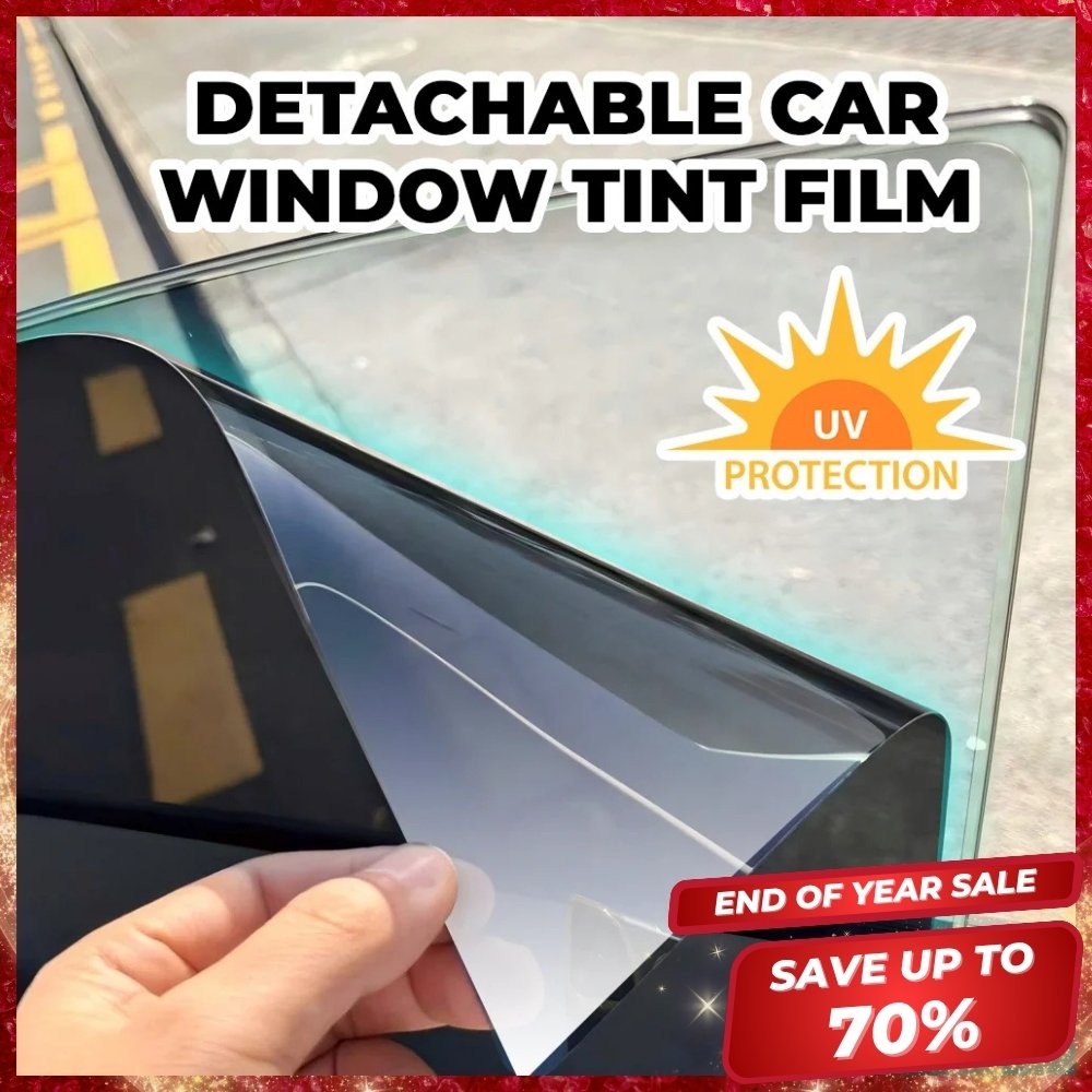Universal Reduce Infrared Heat & Block UV by 99% Removable Window Tint Film for Cars - DIY Cut for Multiple ShapesMN2