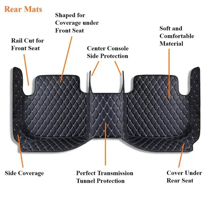 Elvie Heavy Duty Universal Fit Car Mats, SUVs, and TrucksMn