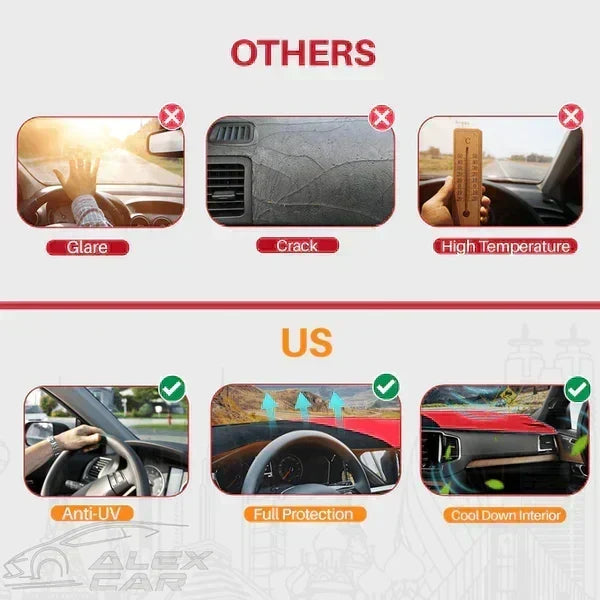 Apex Custom Fit Dashboard Mat Cover For Sedan, Hatchback, , MPV, Truck, SUV etc. MN2